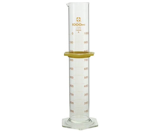 メスシリンダー カスタムA 1000mL 校正証明書付