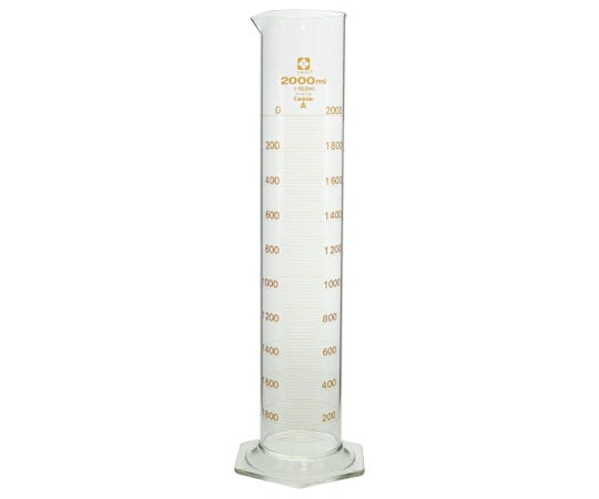 柴田科学1-1959-12メスシリンダーカスタムＡ２０００ｍL【1個】(as1-1-1959-12)