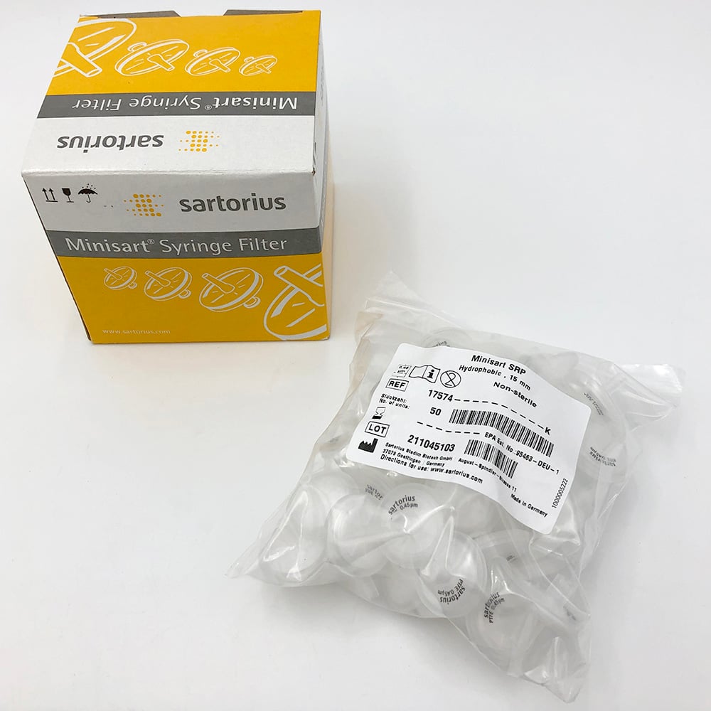 1-1969-03-30 ミニザルト® SRP φ15mm/0.45μm 1袋（50個入） 17574