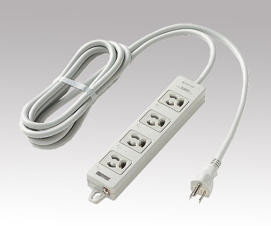 パナソニック1-2012-05OAタップ(接地15A形)4個口3m電源表示・抜け止め形【1個】(as1-1-2012-05)