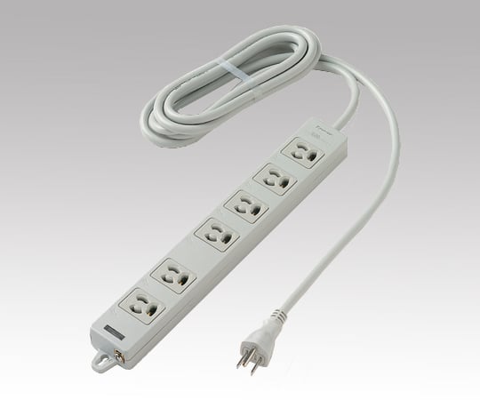 パナソニック1-2012-06OAタップ(接地15A形)6個口3m電源表示・抜け止め形【1個】(as1-1-2012-06)