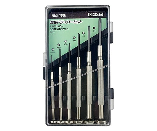 1-2019-11 精密ドライバーセット(6本入) DM-20