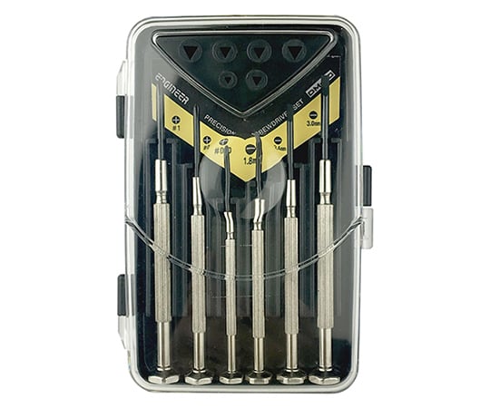 エンジニア(ENGINEER)1-2021-11精密ドライバーセット(6本入)