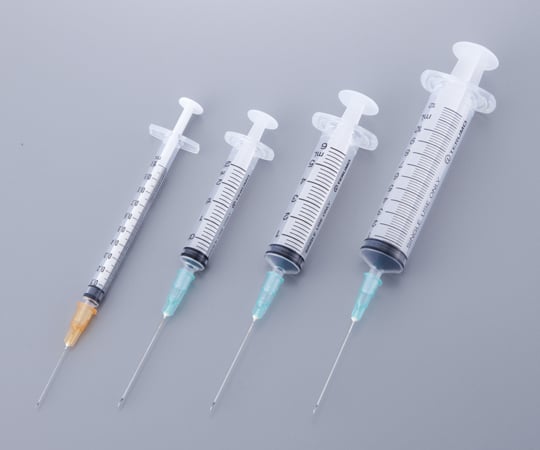 1-2044-02 テルモシリンジ®注射針付 2.5mL 22G 黒 1箱（100本入） SS