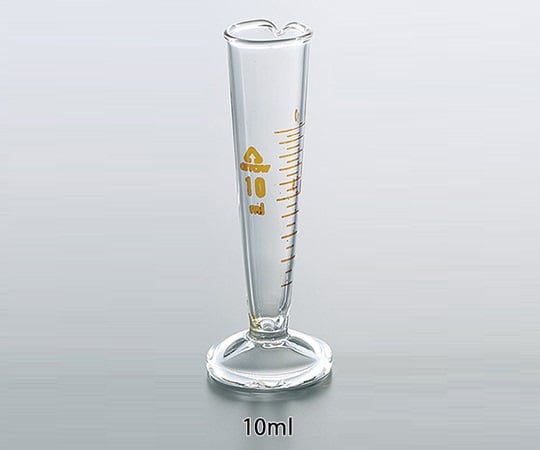 【校正対応】1-2072-01液量計(円錐形・ハイグラス)10mL【1個】(as1-1-2072-01)