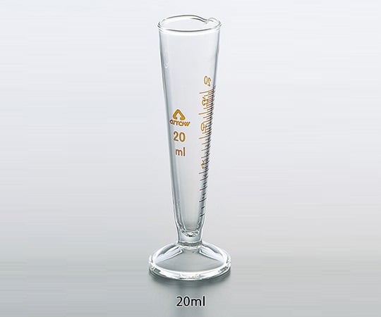 1-2072-02　液量計（円錐形・ハイグラス）　２０ｍＬ[個](as1-1-2072-02)