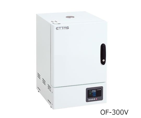 1-2125-21 ETTAS 定温乾燥器（タイマー仕様・強制対流方式） 窓無しタイプ 左扉 OF-300V