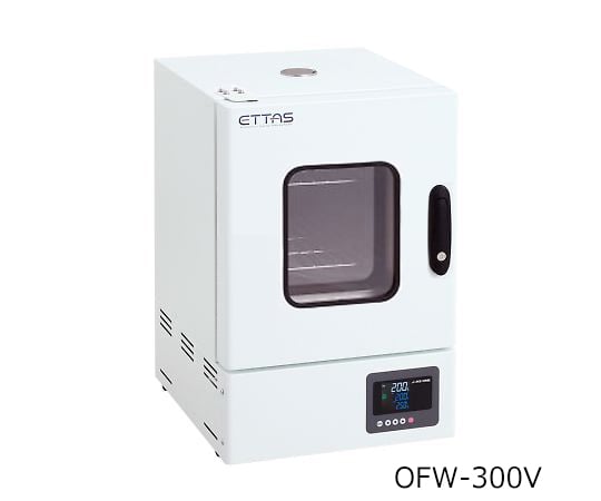 ETTAS　定温乾燥器（タイマー仕様・強制対流方式）　窓付きタイプ　左扉　OFW-300V