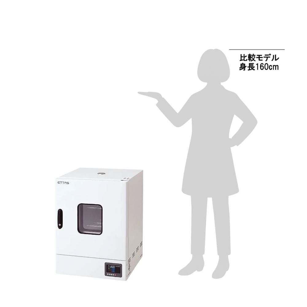 1-2126-25 ETTAS 定温乾燥器（タイマー仕様・強制対流方式） 窓付き