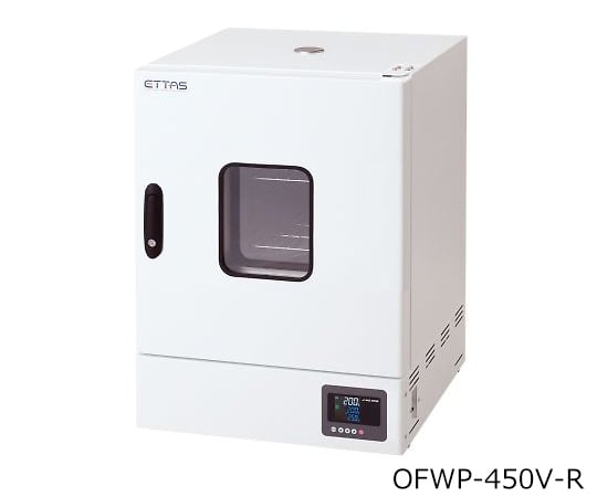 1-2126-35 定温乾燥器（プログラム仕様・強制対流方式） 窓付きタイプ 右扉 OFWP-450V-R>