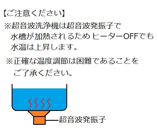 1-2160-04 超音波洗浄器(ASUシリーズ) 386×337×340mm ASU-10 【AXEL