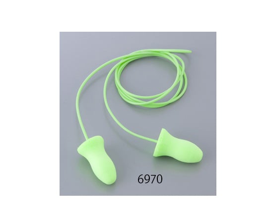 1-2166-02耳栓６９７０ひも付き【1組】(as1-1-2166-02)