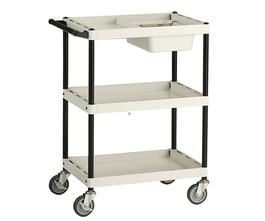 取扱を終了した商品です］アクティブワゴン ホワイト SW-3-W 1-2172-12