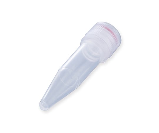 【滅菌】アズワン1-2226-03スクリューキャップ付遠沈管丸底目盛無し０．５ｍＬ【1箱(50個×10袋入)】(as1-1-2226-03)
