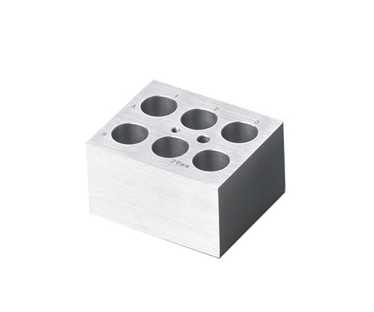 コーニング1-2240-23シングルブロック２５㎜チューブ６本用【1個】(as1-1-2240-23)