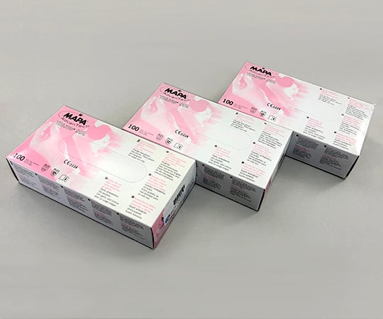 ニューピグコーポレーション1-2257-01　耐薬品手袋(トライライツ994・全面エンボスタイプ)　L　100枚　