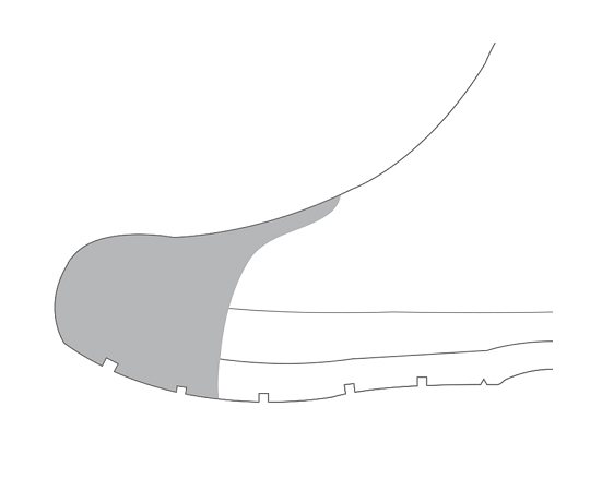 1-2268-21 アズピュアクリーン安全ブーツ(ファスナー付き・ショートタイプ) 22.0cm TCBS-SN