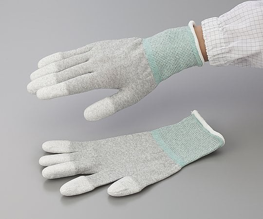 アズピュア(アズワン) アズピュアESD手袋 指先コート(10双入)