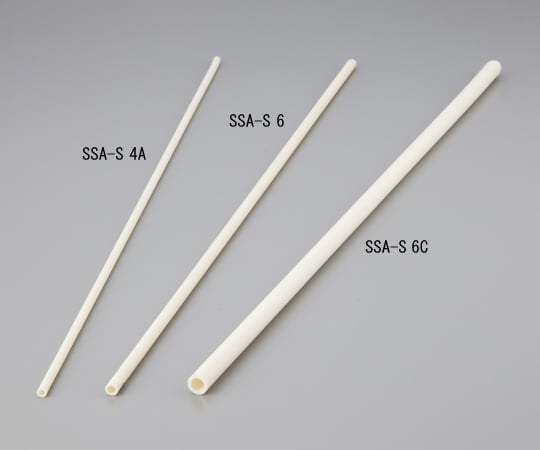 ニッカトー1-2373-01アルミナ保護管φ６ＳＳＡ-Ｓ４Ａ【1本】(as1-1-2373-01)