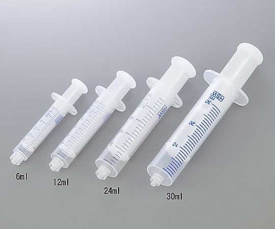 1-2387-01 オールプラスチックスディスポシリンジ ルアーロック 3mL 200本入り