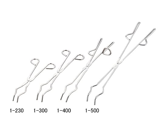 1-2405-03トングス（ルツボはさみ）1-400【1本】(as1-1-2405-03)