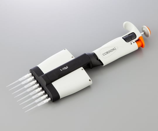 コーニング1-2479-02マルチチャンネルピペッター（ラムダプラス）５～５０μＬ８チャンネル【1本】(as1-1-2479-02)