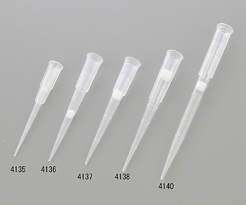ローバインディングフィルターチップ 1.0～100μL 1箱（96本×40ラック入）