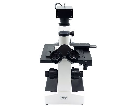 倒立位相差生物顕微鏡　三眼　TBI