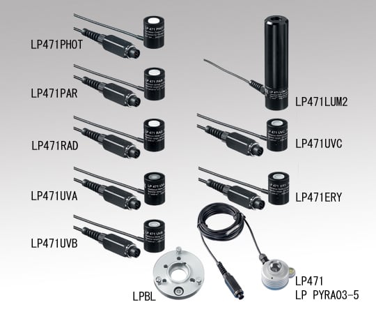 1-2559-16照度・輝度・放射照度計プローブ（放射照度ＵＶＡ領域）ＬＰ４７１ＵＶＡ【1台】(as1-1-2559-16)