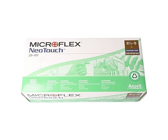 1-2578-13 マイクロフレックス ネオタッチ M 1箱（100枚入） 25