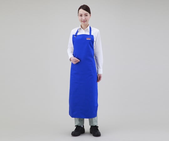 1-2593-01防炎エプロン袖無しFAP-201【1枚】(as1-1-2593-01)