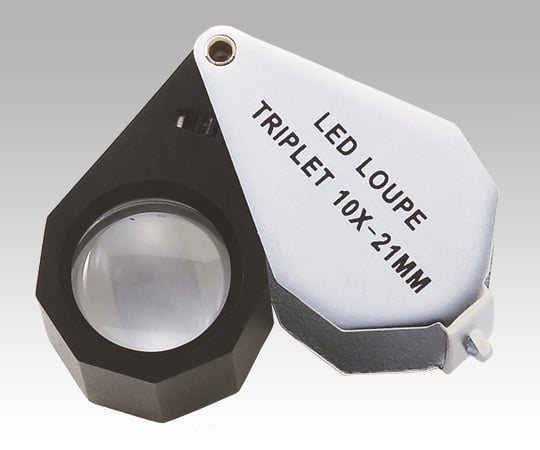1-2610-01LEDライト付10倍ルーペ【1個】(as1-1-2610-01)