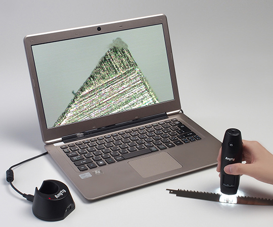 アズワン ワイヤレスデジタル顕微鏡 3R-WM601TV (1-2634-04) 《計測・測定・検査》 アズワン ワイヤレスデジタル顕微鏡 3R-WM601TV (1-2634-04) 《計測