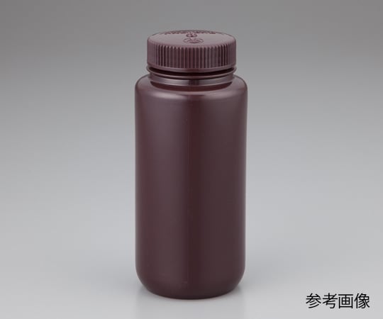 1-2687-02 広口試薬ボトル 褐色 60mL 1袋（12本入) 2106-0002JP