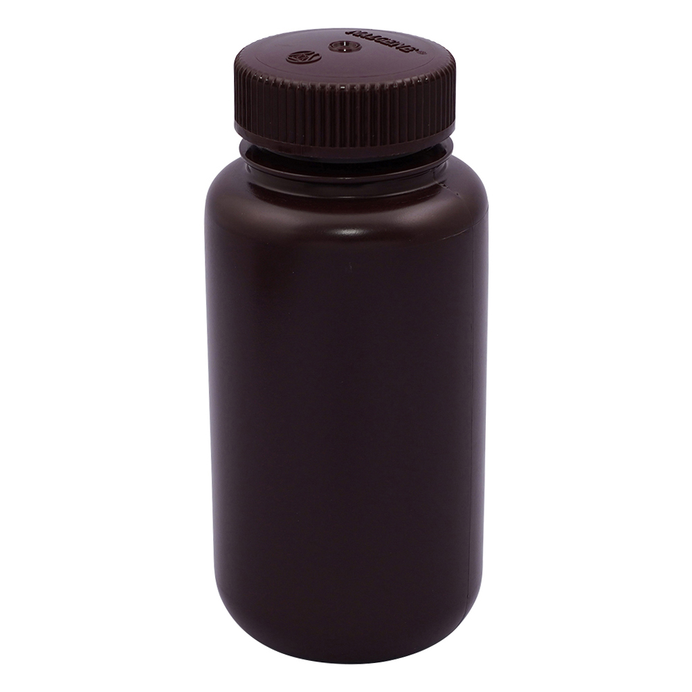 広口試薬ボトル 褐色 250mL 1袋（12本入) 2106-0008JP｜アズキッチン