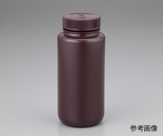 1-2687-04-81 広口試薬ボトル 褐色 250mL 1袋（12本入) 2106
