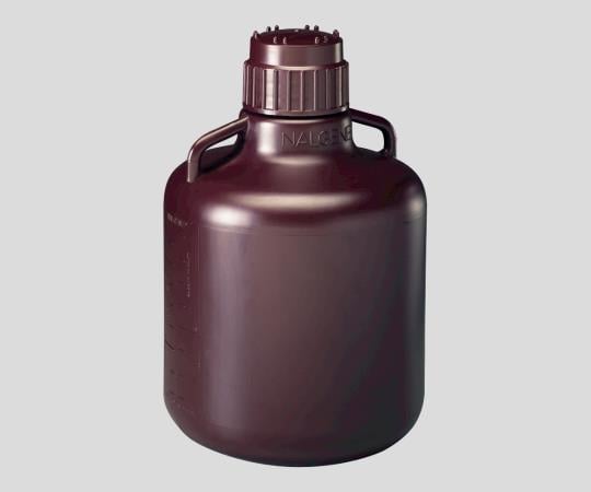 広口試薬ボトル　褐色　10L 1袋（1本入)　2256-7020JP