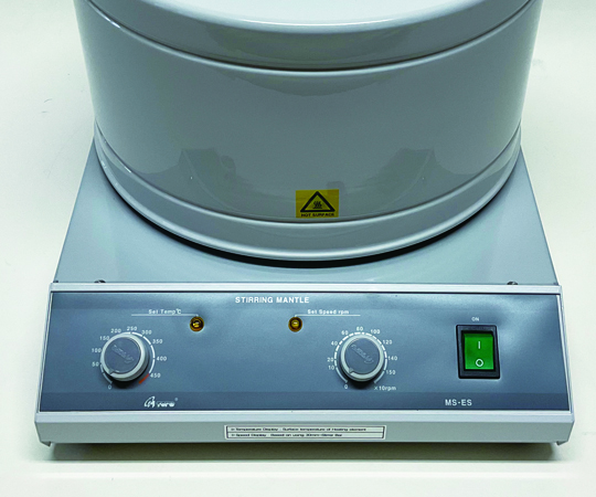 アズワン(AS ONE) フラスコ用マントルヒータースターラー デジタル温度調節器付き 100mL MS-DMSD-1 1台 アズワン(AS ONE) フラスコ用マントルヒータースターラー デジタル温度調節器付き 100mL MS-DMSD-1 1台