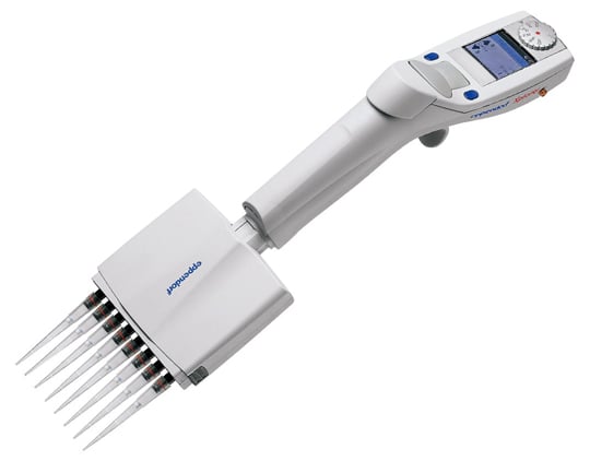 【校正対応】エッペンドルフ1-2890-07電動ピペット0.01μL8チャンネル【1本】(as1-1-2890-07)