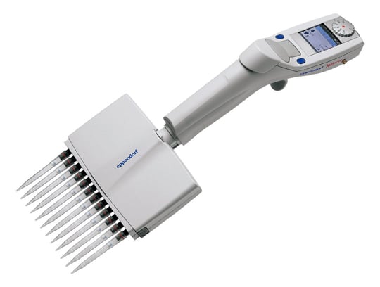 【校正対応】エッペンドルフ1-2890-11電動ピペット0.01μL12チャンネル【1本】(as1-1-2890-11)