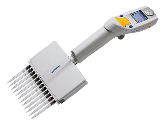 【校正対応】エッペンドルフ1-2890-12電動ピペット0.1μL12チャンネル【1本】(as1-1-2890-12)