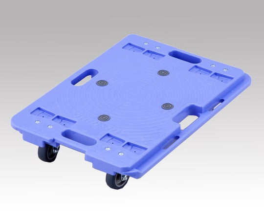 ナンシン1-2913-02樹脂連結平台車ブルー【1台】(as1-1-2913-02)
