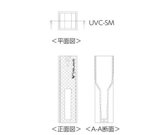 ビオラモ紫外線透過型ディスポセル セミミクロタイプ 1箱（100個入）　UVC-SM