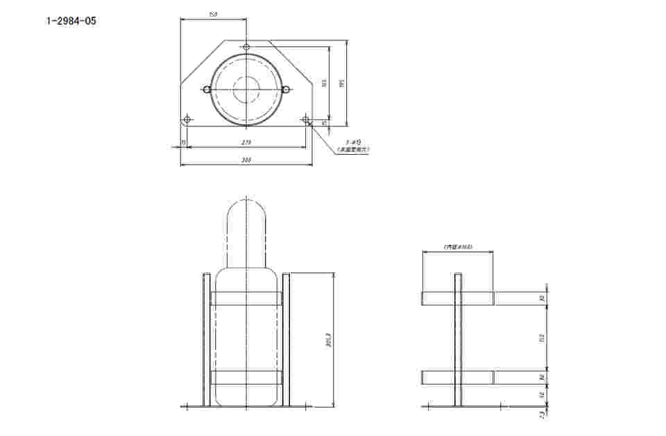 家具・インテリア アズワン ボンベ固定スタンド500L 細型 S /1-2984-03