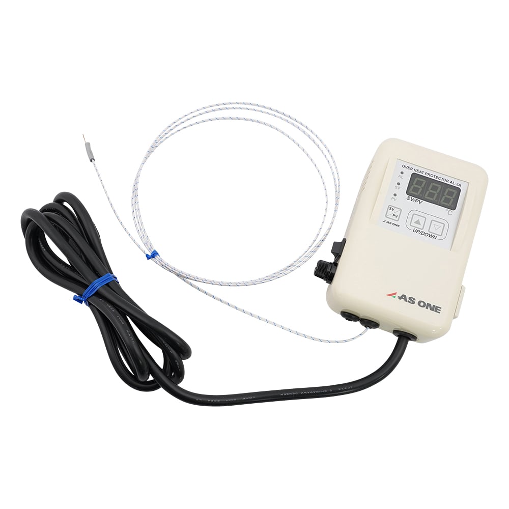 温度過昇防止装置・警報発生装置 本体 英語版校正証明書付