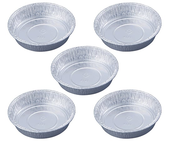 1-3182-12アルミトレー丸型Ｒ－１４０１００入305mL【1箱(100枚入)】(as1-1-3182-12)