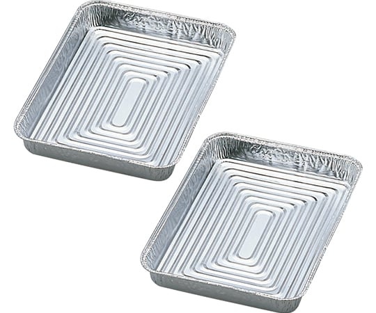 1-3183-05アルミトレー角型Ｓ－５１００入240×180mm【1箱(100枚入)】(as1-1-3183-05)