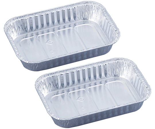 1-3183-14アルミトレー角型Ｓ－４１００入159×99mm【1箱(100枚入)】(as1-1-3183-14)