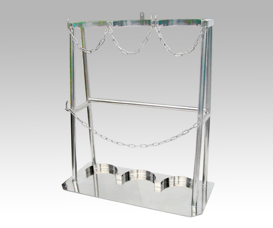 1-3270-13クリーンルーム用ボンベスタンド　1500L×3本用