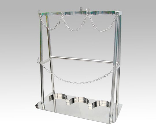 1-3270-15クリーンルーム用ボンベスタンド　7000L×3本用